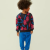 Girls Floral Sweater - Image 2