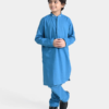 Blue 3 Piece Kurta Set - Image 2